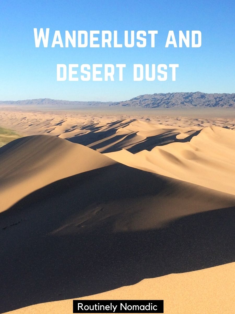 150 Perfect Desert Captions Routinely Nomadic
