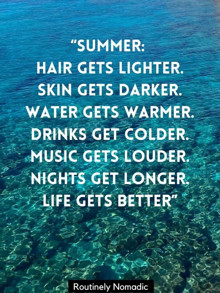 funny hot weather sayings Funny Summer Quotes For 2022 | Routinely Nomadic