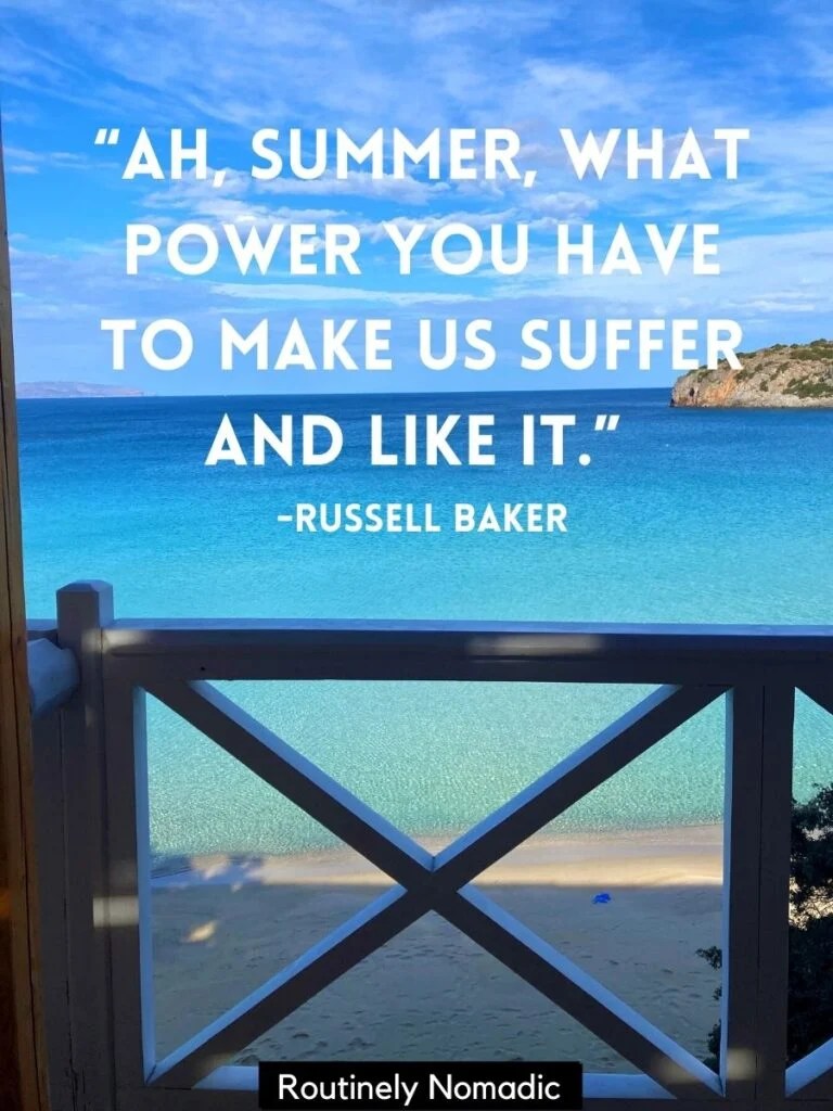 funny hot weather sayings Funny Summer Quotes For 2022 | Routinely Nomadic