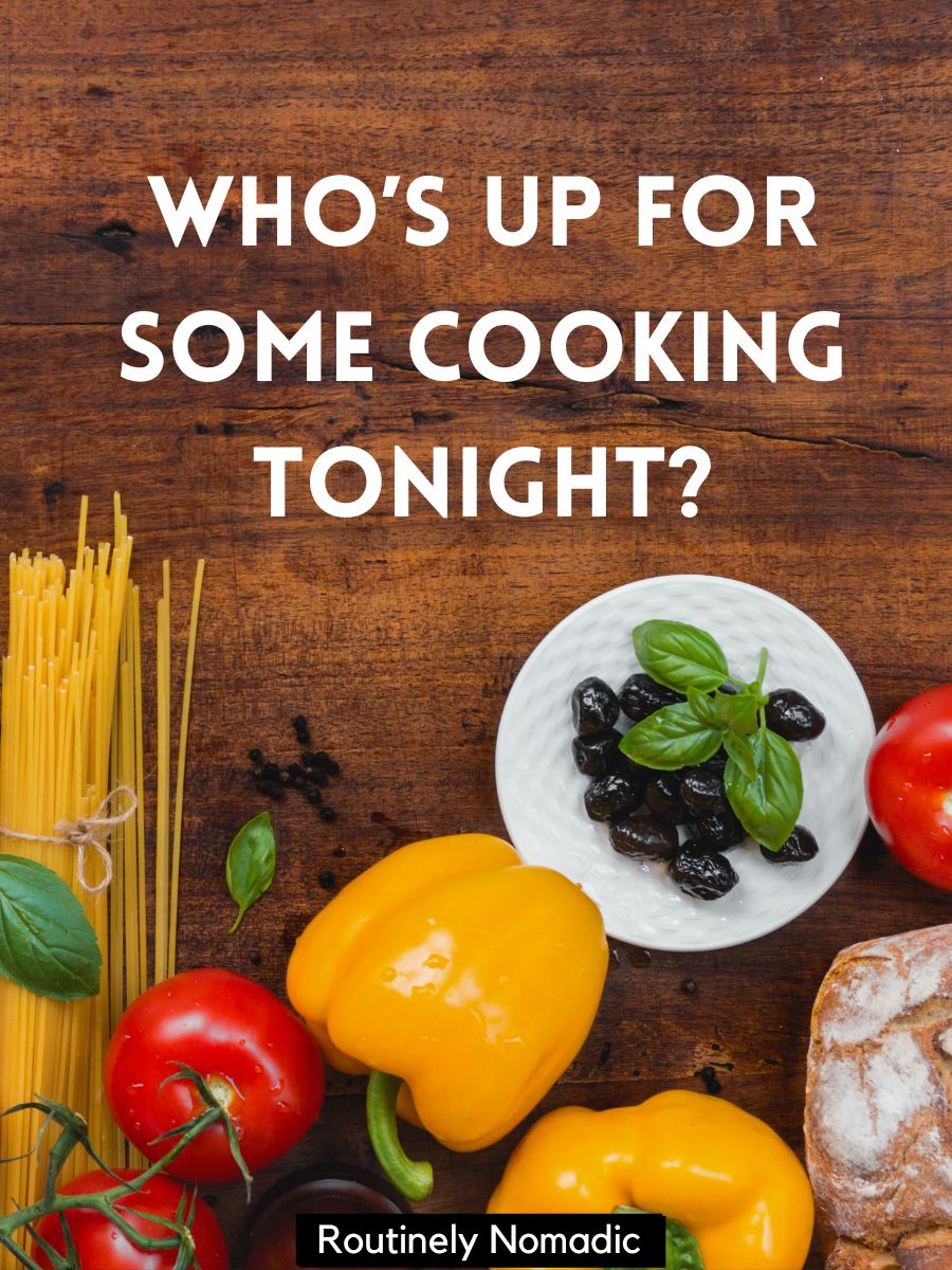 150 Tasty Cooking Captions Routinely Nomadic