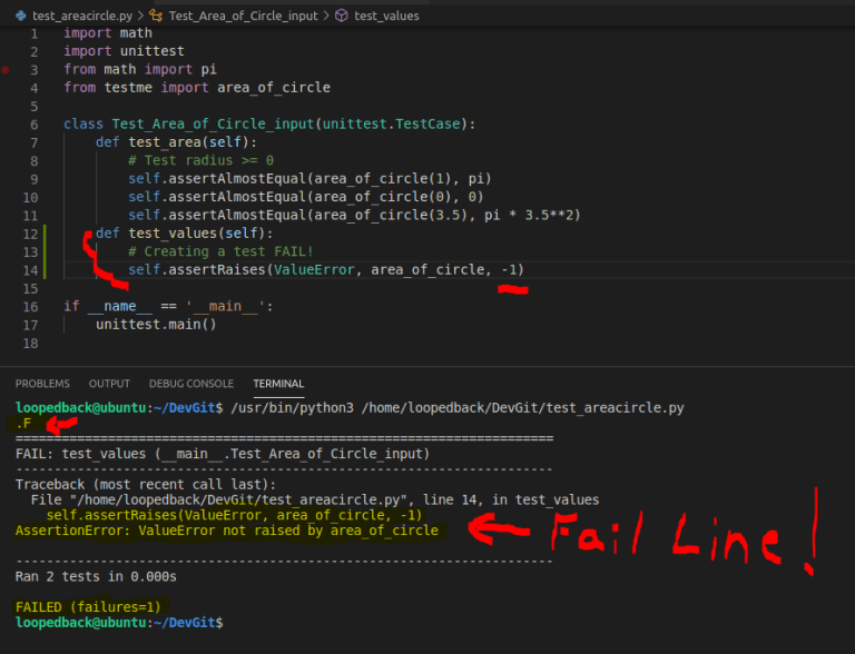 Unit Test Error Handling The GRIND!