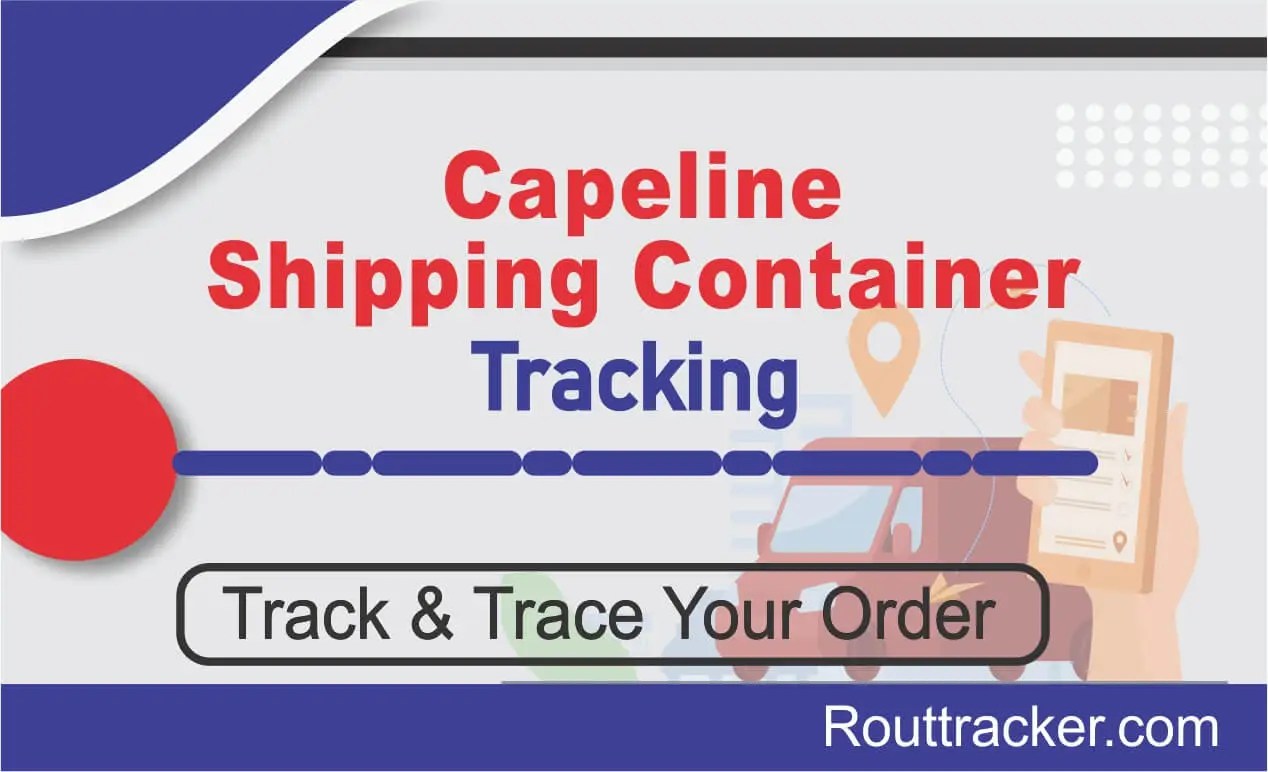 Capeline Shipping Container Tracking Rout Tracker