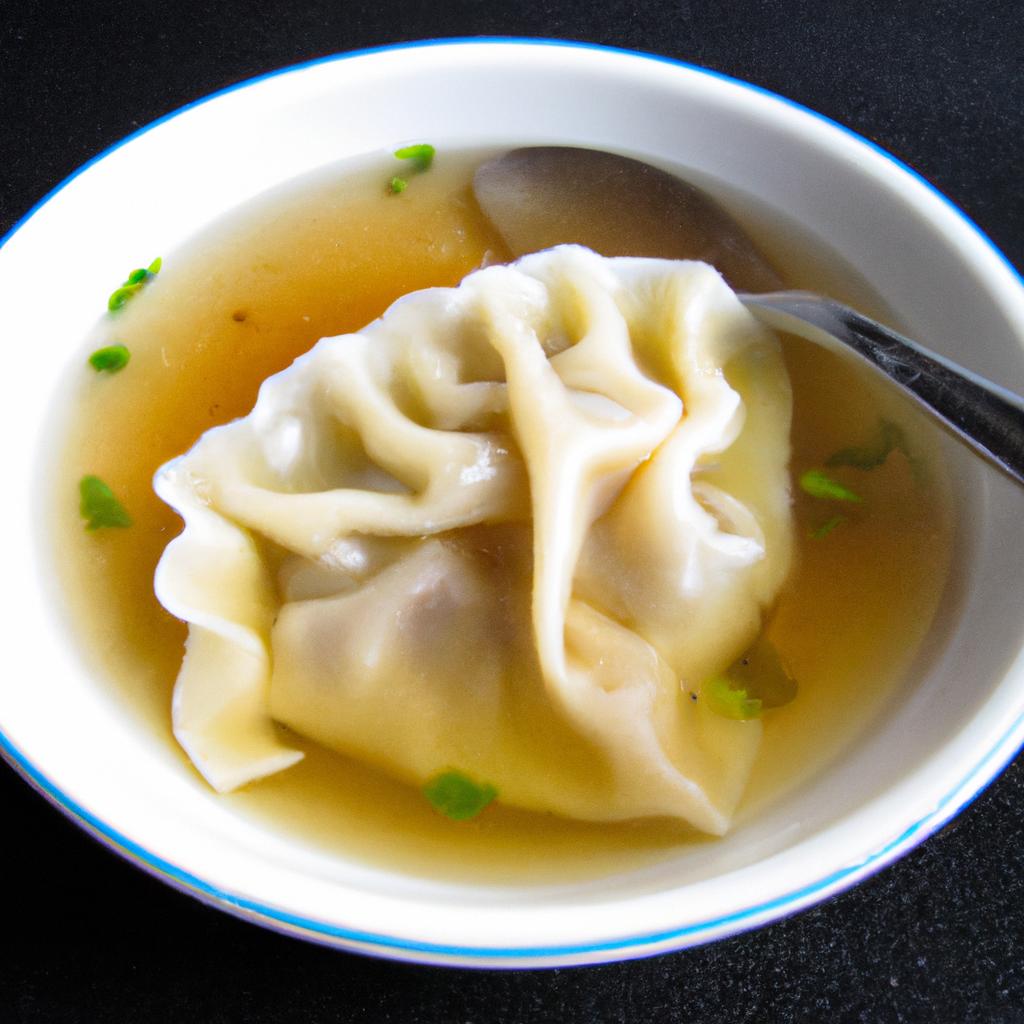 Wonton soup Rouxtine Recipes