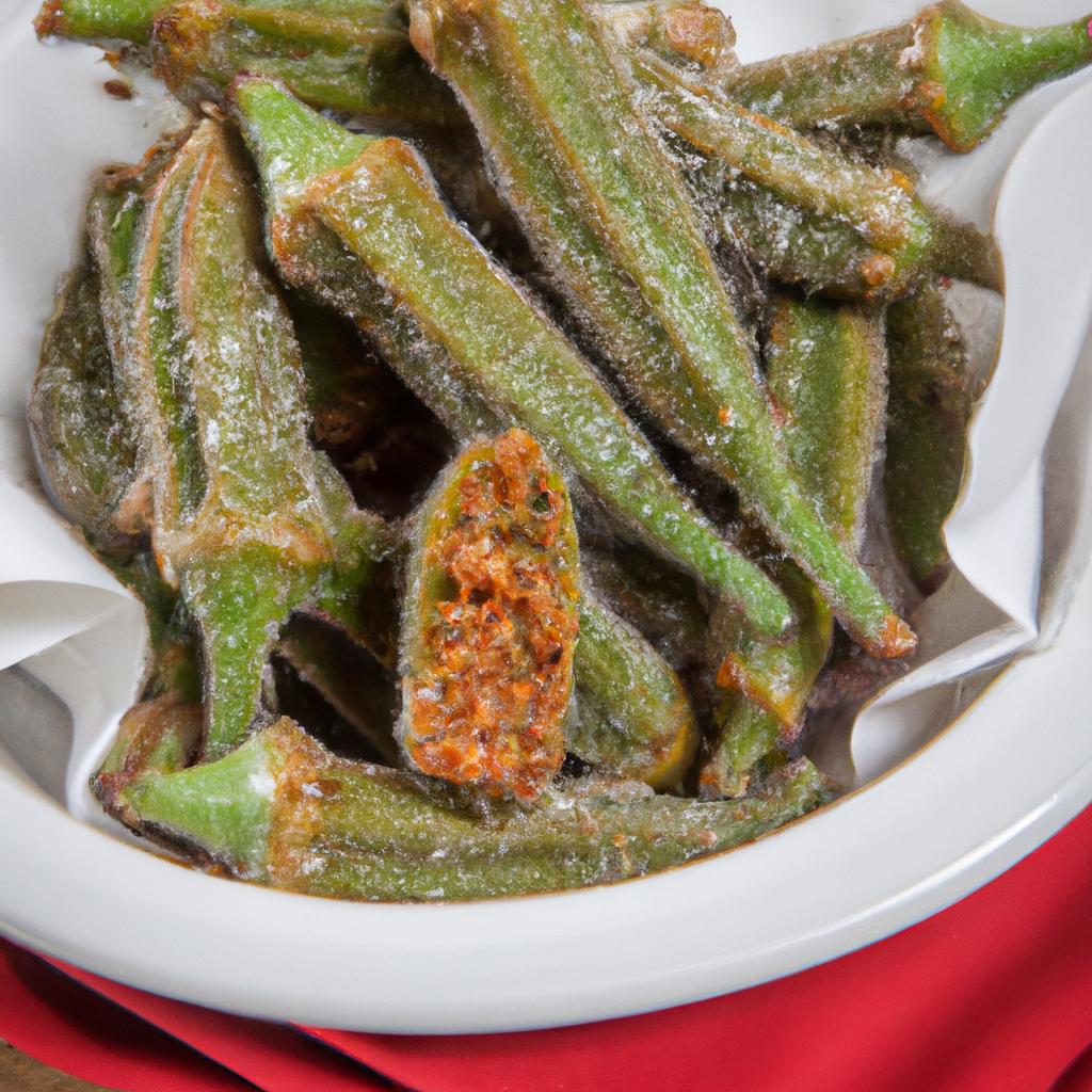 Fried okra Rouxtine Recipes