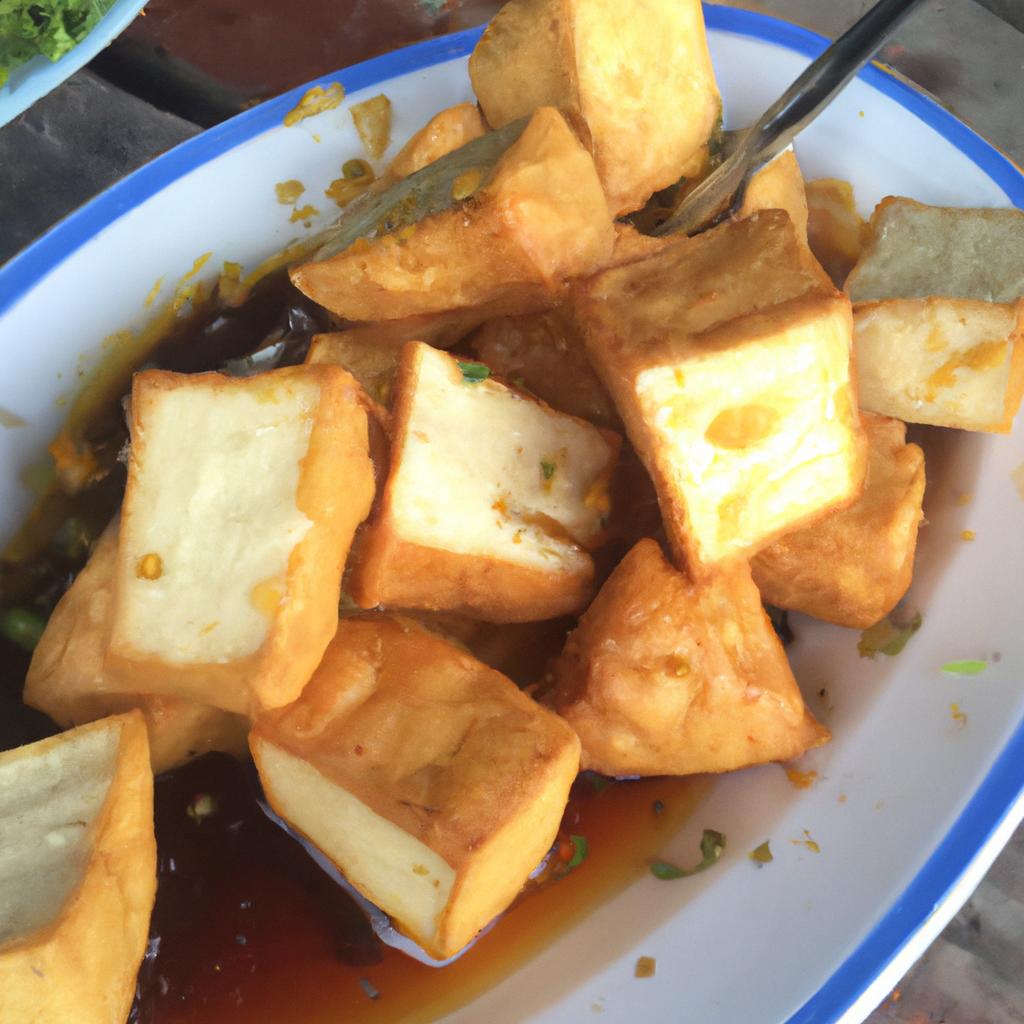 Fried tofu Rouxtine Recipes
