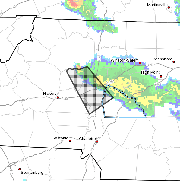 A STRONG THUNDERSTORM WILL IMPACT EAST CENTRAL CATAWBAEASTERN