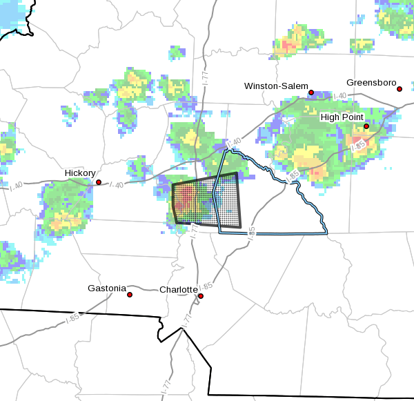 A STRONG THUNDERSTORM WILL IMPACT SOUTHEASTERN CATAWBA SOUTHEASTERN
