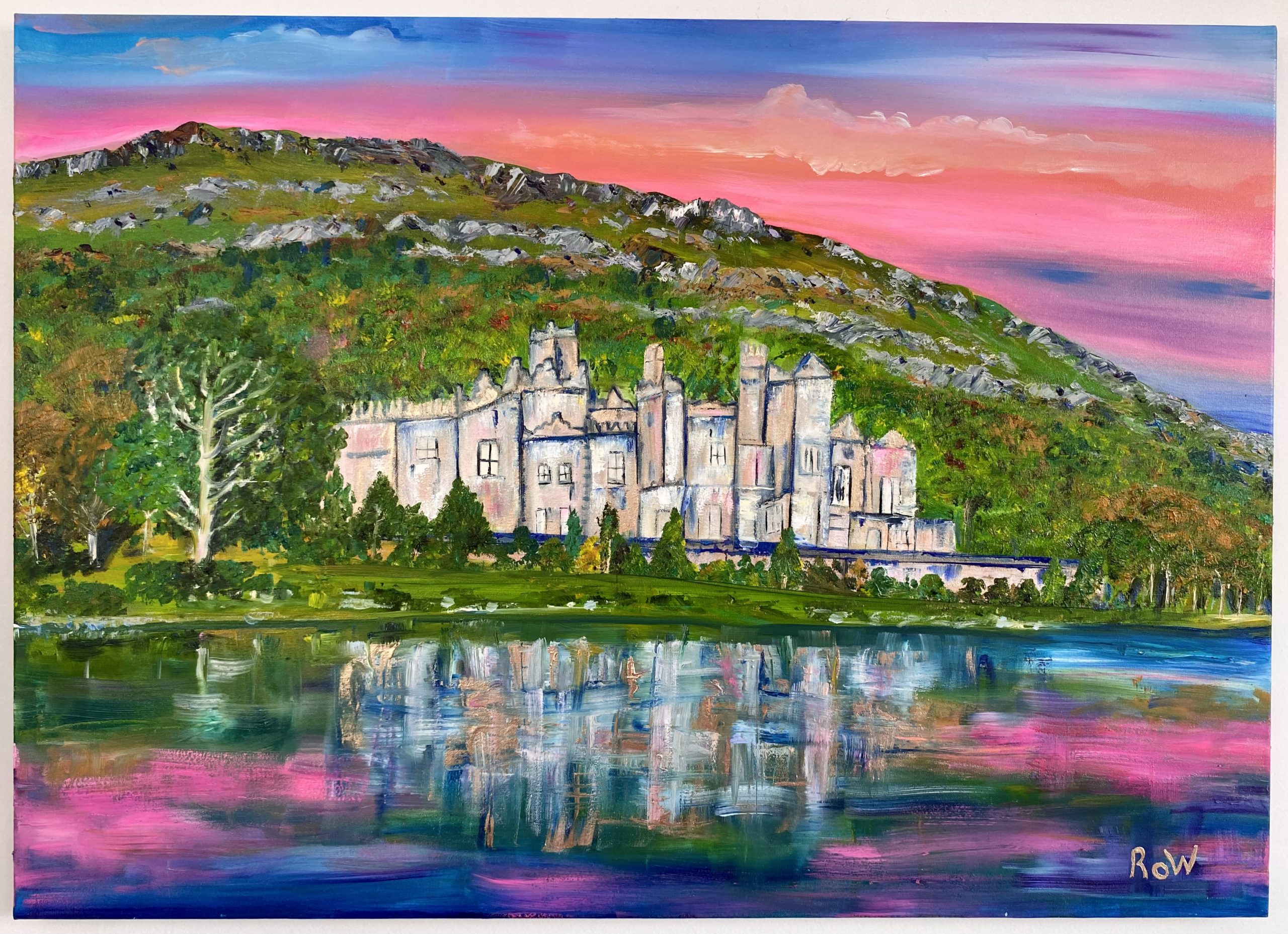 Kylemore Castle Galway Ireland RoW Art Design