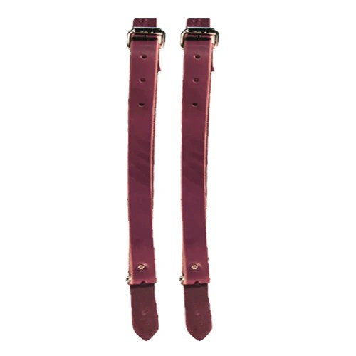 Adult Leather Boot Strap 1" by Rowdy Rowels Bull Riding Boot Straps