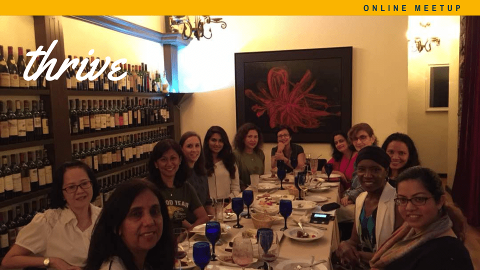 Thrive Meetup Rowena Morais