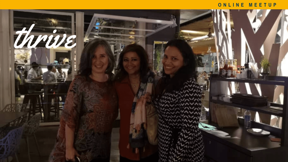 Thrive Meetup Rowena Morais