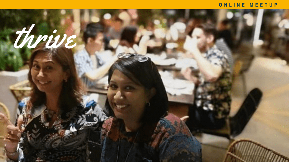 Thrive Meetup Rowena Morais