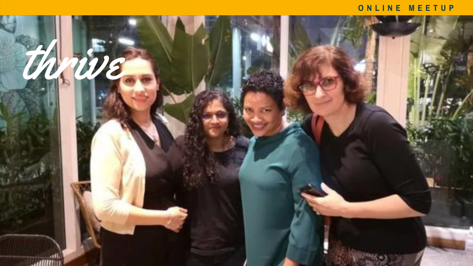 Thrive Meetup Rowena Morais