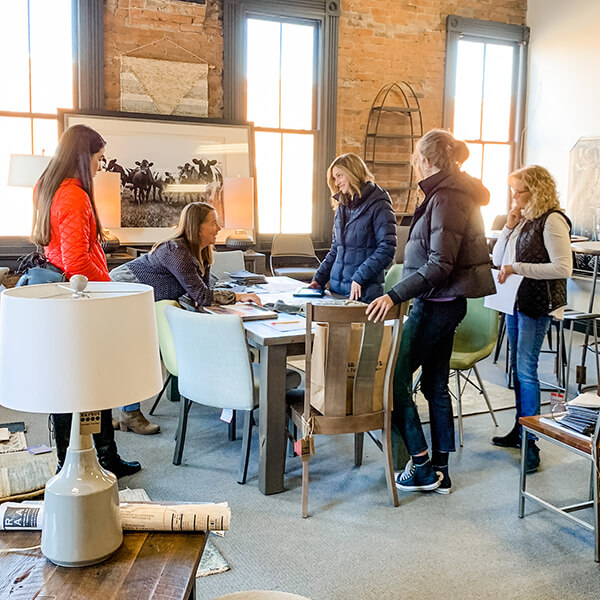 Urban Market Rowe Stands with Small