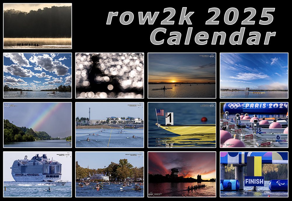 2025 row2k Rowing Wall Calendar row2k rowing store 2025 row2k Rowing Wall Calendar row2k rowing store