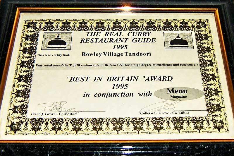 The Rowley Village, Indian Restaurant and Takeaway Rowley Regis