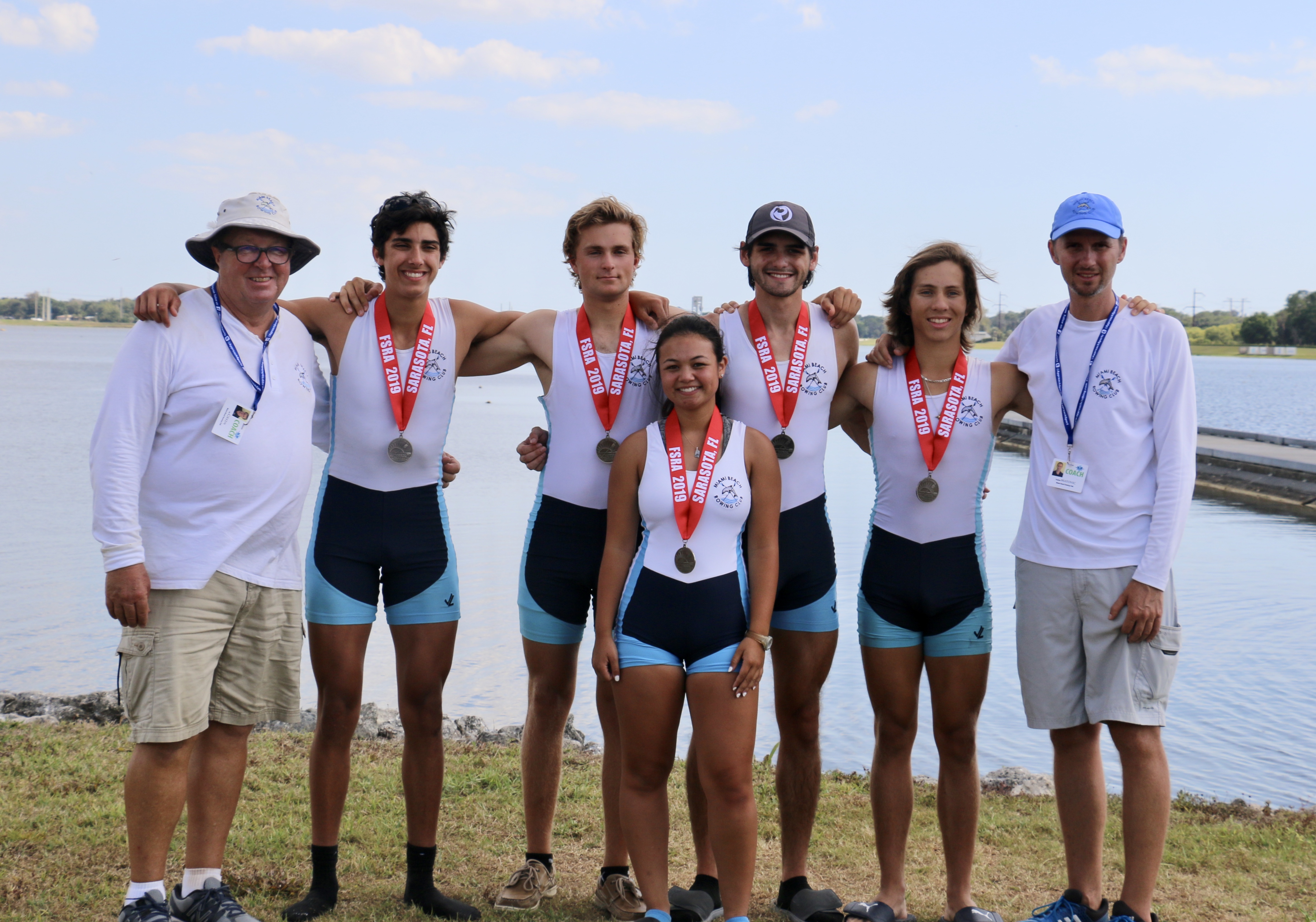 Miami Beach Rowing Club Dev FSRA Sweep State Championship Miami Beach