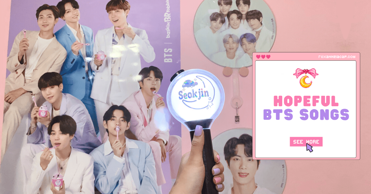 Hopeful BTS Songs to listen before New Year Sweetroxieee by Roxanne Lacap