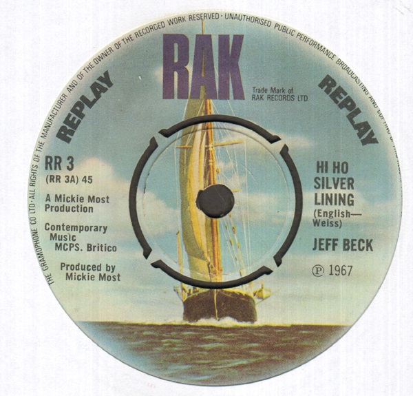 Jeff Beck Hi Ho Silver Lining Records, LPs, Vinyl and CDs MusicStack