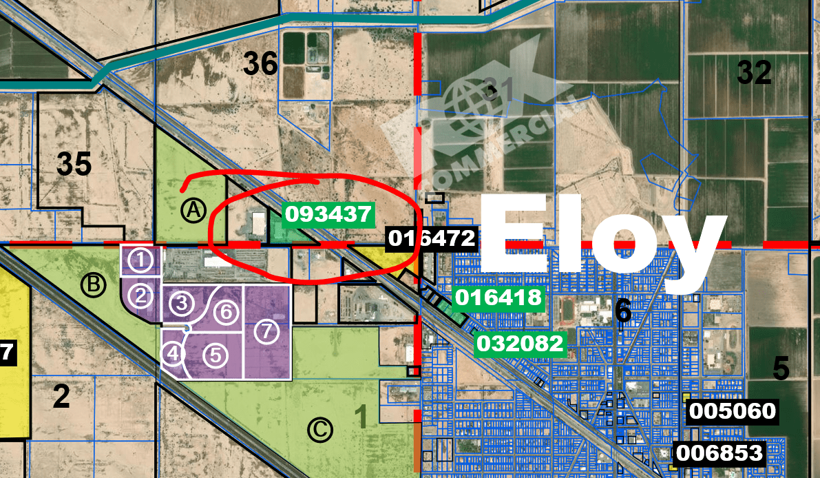 Eloy Zoning Map at Daniel Gainey blog