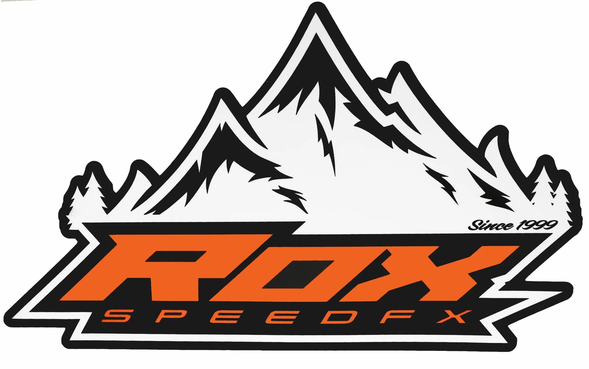 Back Country 12" Sticker Rox Speed FX