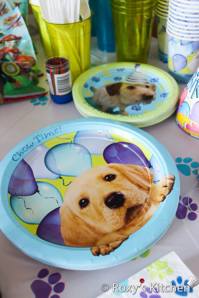 Puppy/Dog Themed Birthday Party Desserts, Snacks, Decorations, Games Roxy's Kitchen
