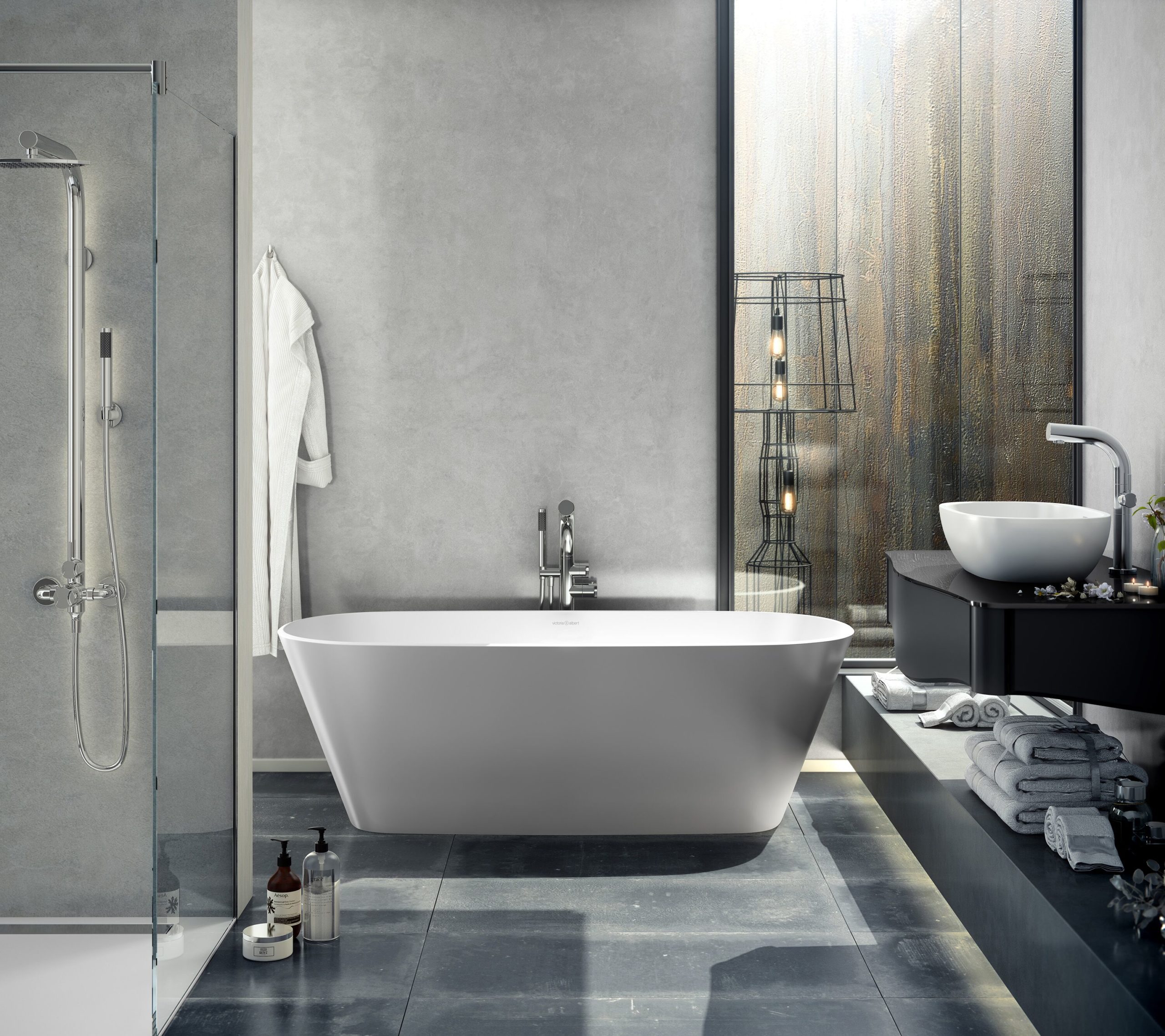 Vetralla 2 bath by Victoria+Albert Baths