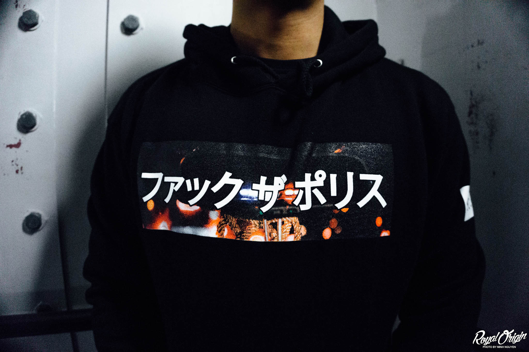 Pulled Over Hoodies FTP Royal Origin