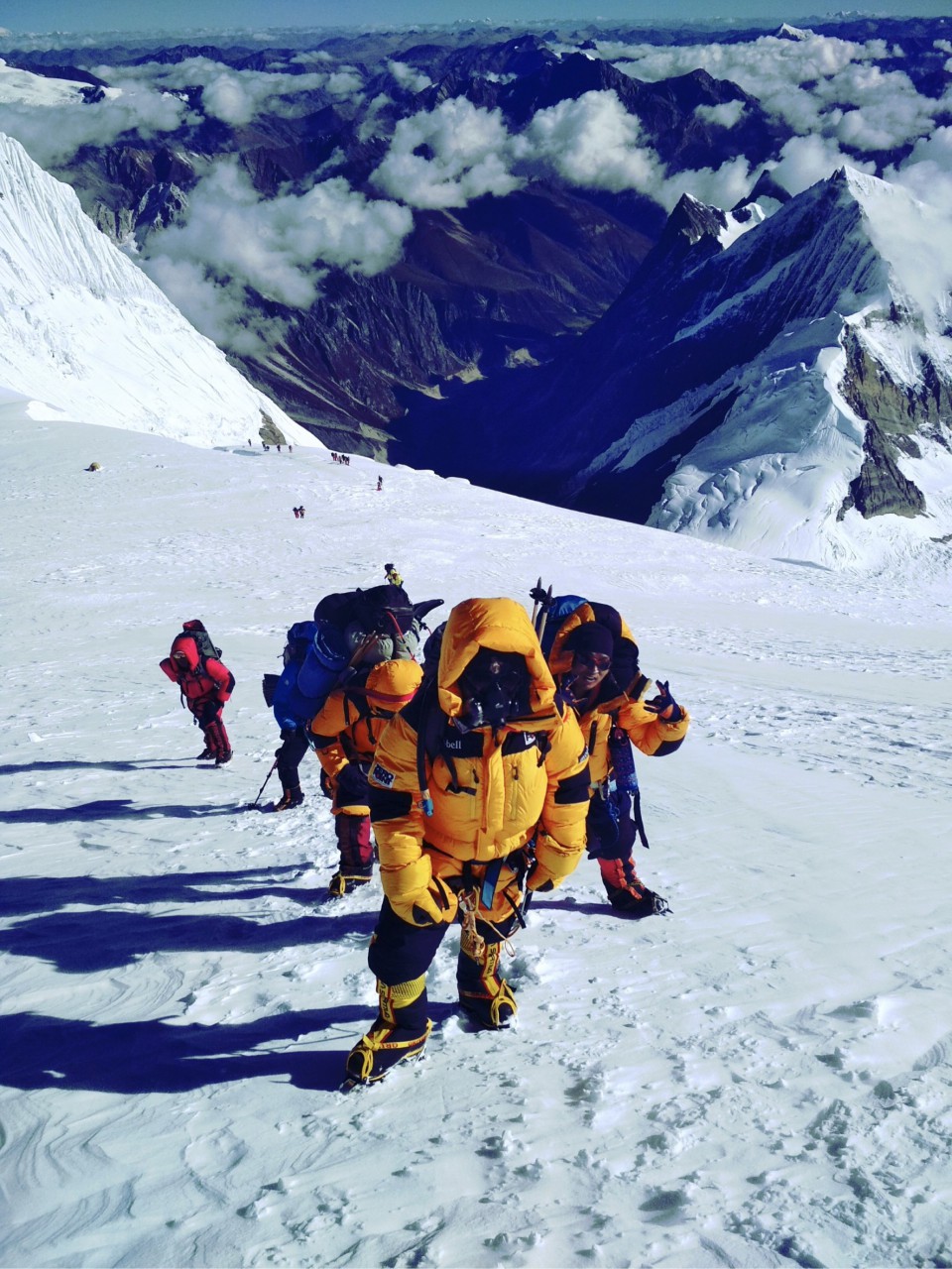 マナスル登頂（8，163m） | シェルパ族が案内するネパールの旅
