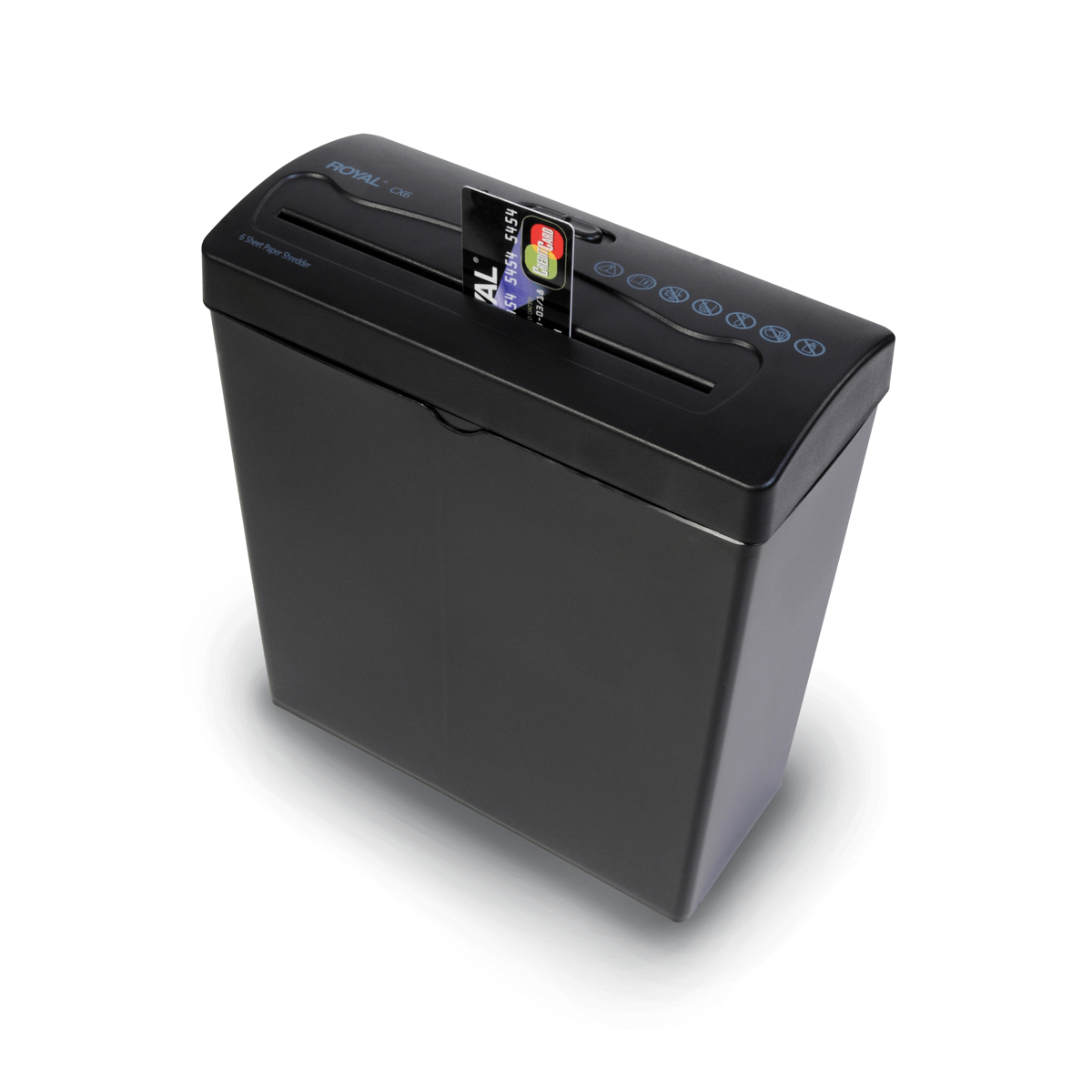 Royal CX6 6-Sheet Crosscut Shredder - Royal