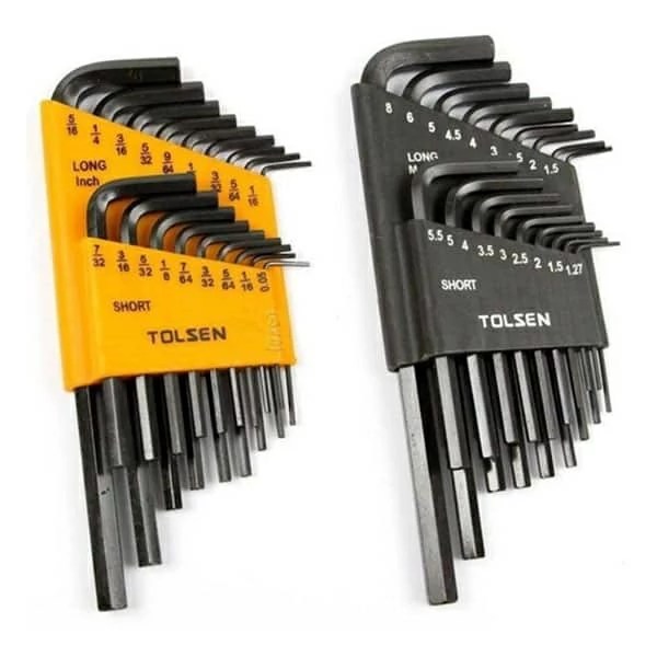 Allen Key 36PCS INCH & METRIC HEX KEY SET | Royal.Tools Kuwait