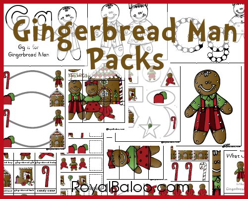 Gingerbread Man Story Printables, Crafts and Ideas