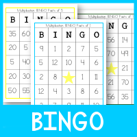 Multiplication Bingo - Royal Baloo