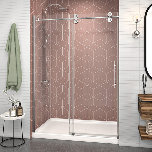 ZITTA MATRIX INLINE/ALCOVE ROLLING SHOWER DOOR