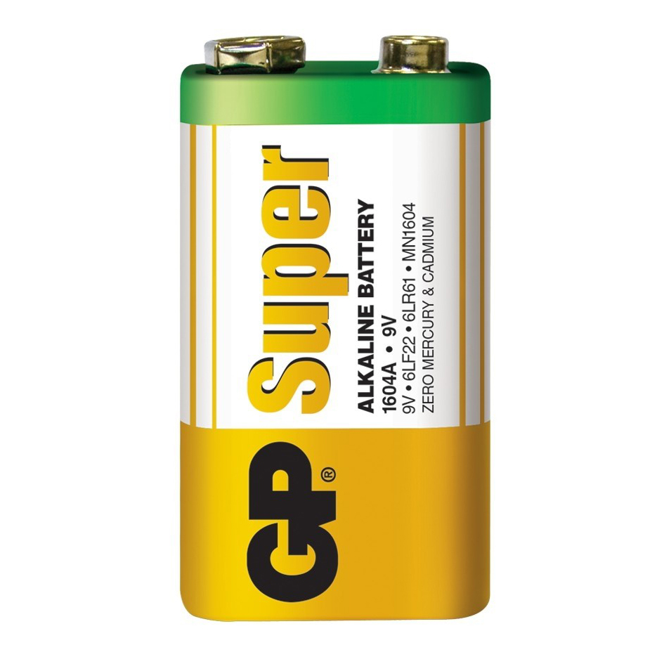 9 Volt alkaline battery - 10 pack - Royal Battery Sales