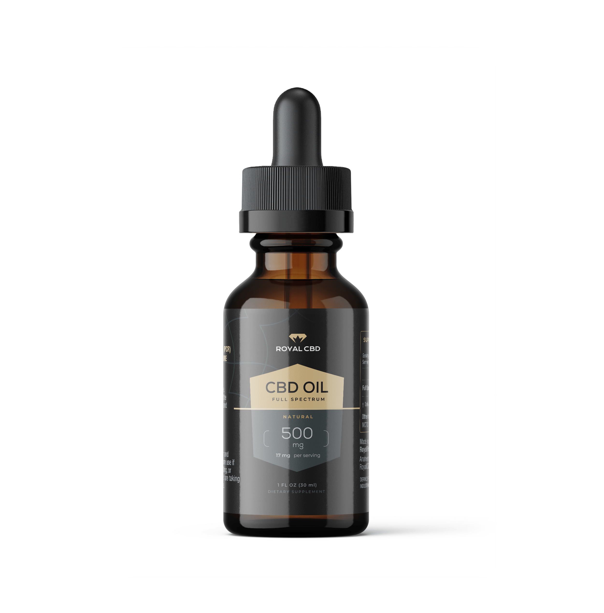 Full Spectrum CBD Oil 500mg Royal CBD