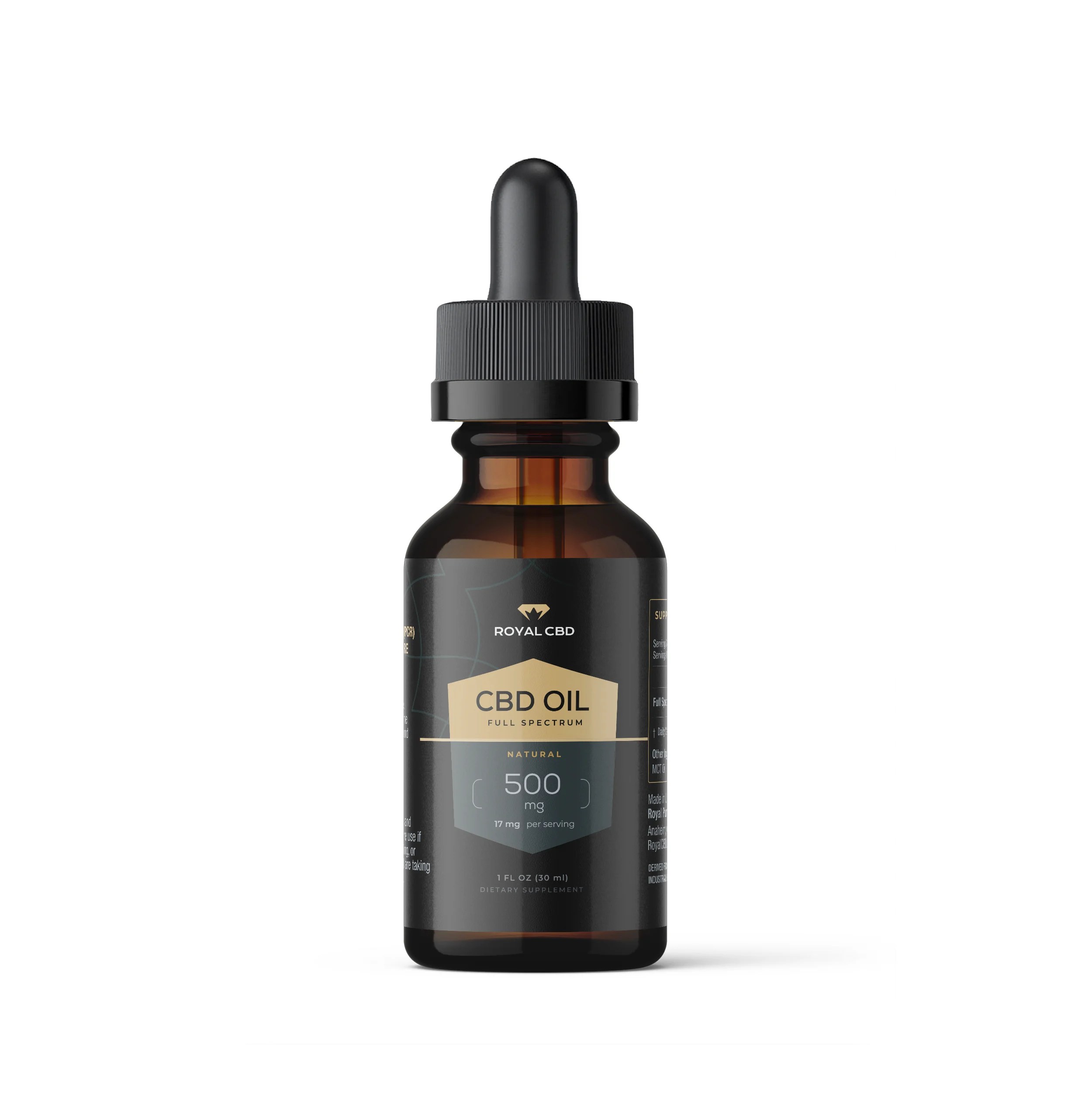 Full Spectrum CBD Oil 500mg Royal CBD