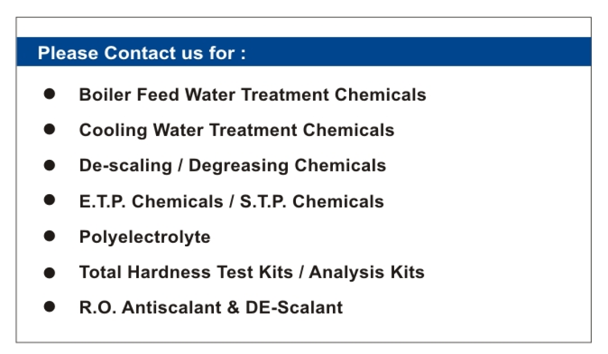 Royal Chemicals Water treatment chemicals