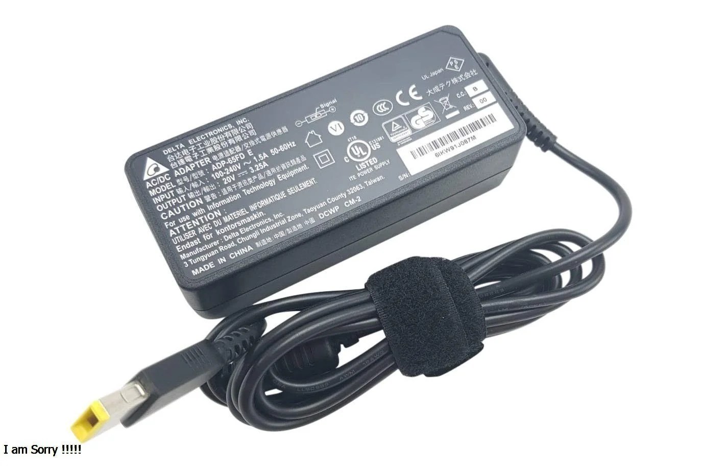 Lenovo USB 65 Watt Slim Adapter Original Royal Computer Solution