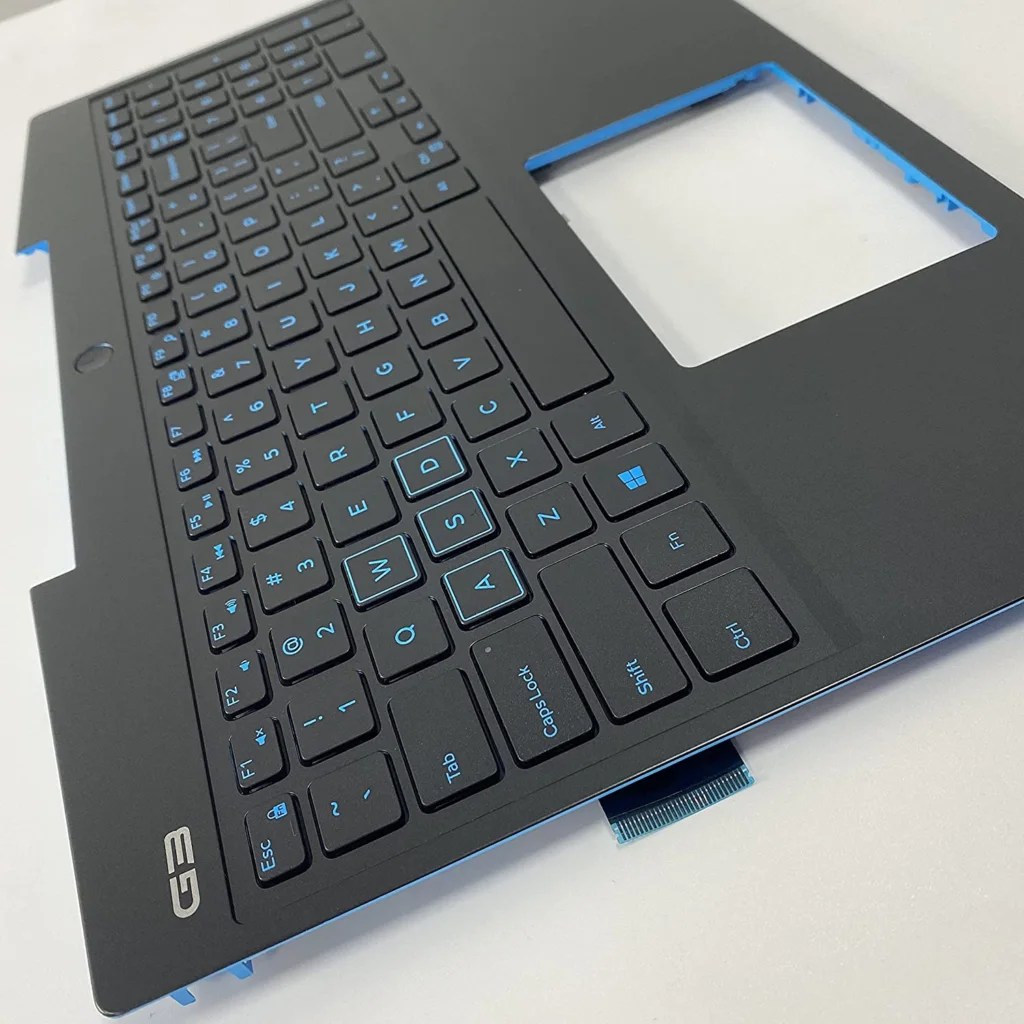 Dell G Series G3 15 3590 Laptop Upper Case Palmrest Keyboard Backlit