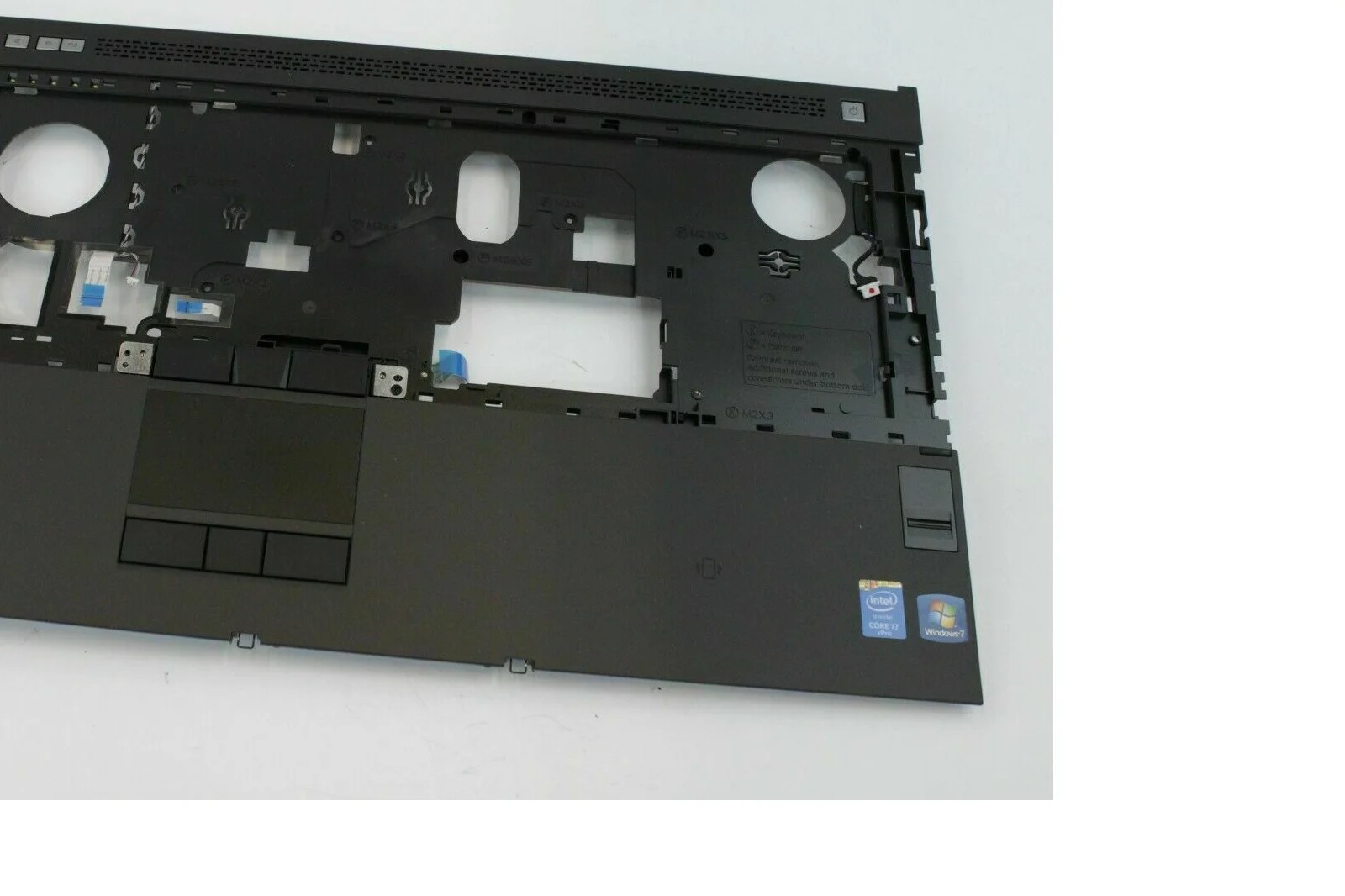 Dell OEM Precision M6800 Palmrest Touchpad Assembly JWPYX Royal