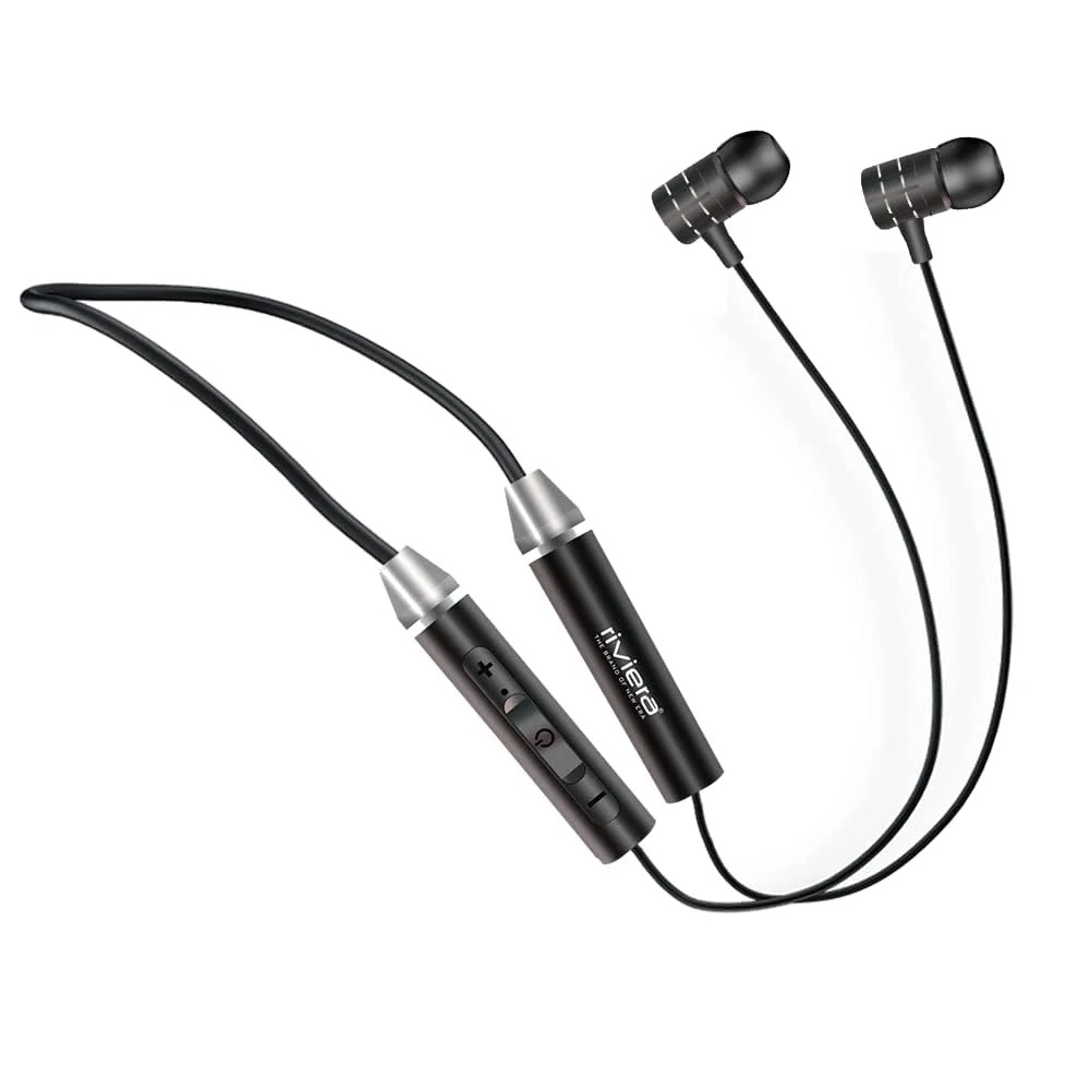 Riviera RNB 02 Bluetooth Neckband Earphones Wireless Headphones with HD