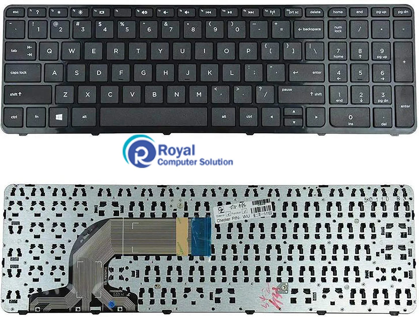 Laptop Keyboard Compatible for HP Pavilion 15N 15G 15D 15E 15R HP Pavillion 15 15R 15G 15N 15S