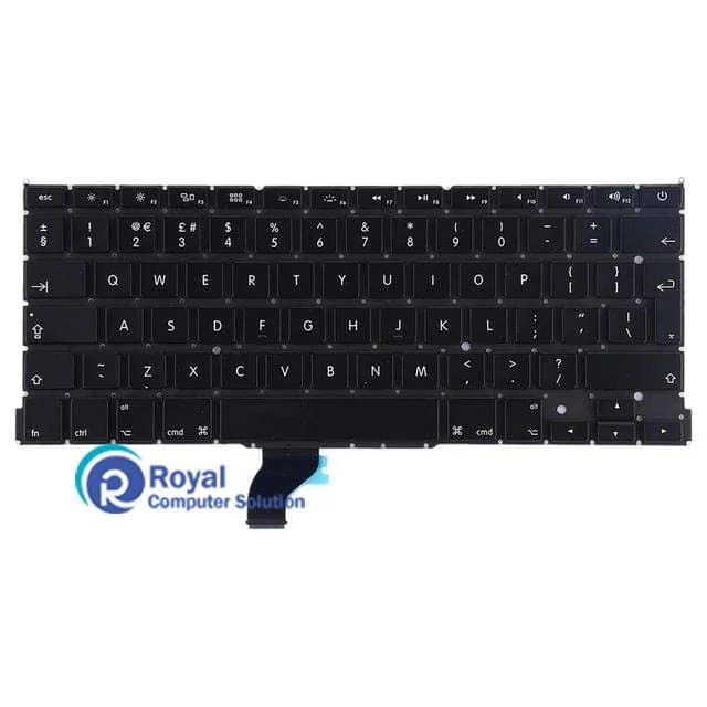 Laptop Keyboard UK Layout for Apple MacBook Pro Retina 13 inch A1502 2013 2014 Royal Computer