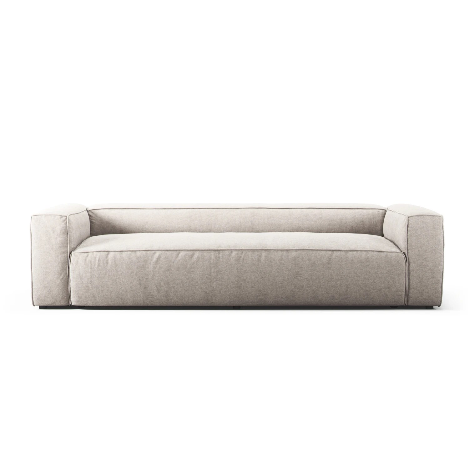 Decotique Grand Soffa Grand Sofa 3Seater, Sandshell Beige Decotique RoyalDesign.co.uk