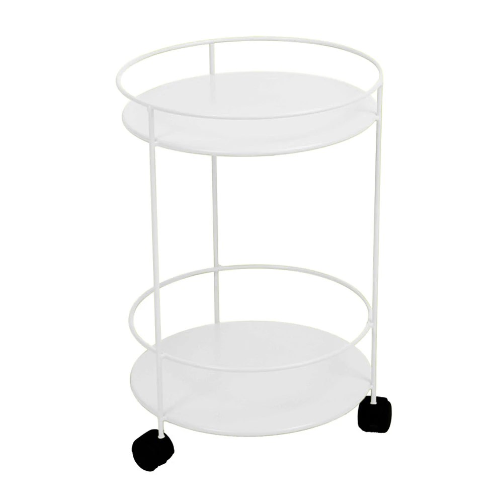 Small Table Wheels Ø40 cm, Cotton white Fermob RoyalDesign.co.uk