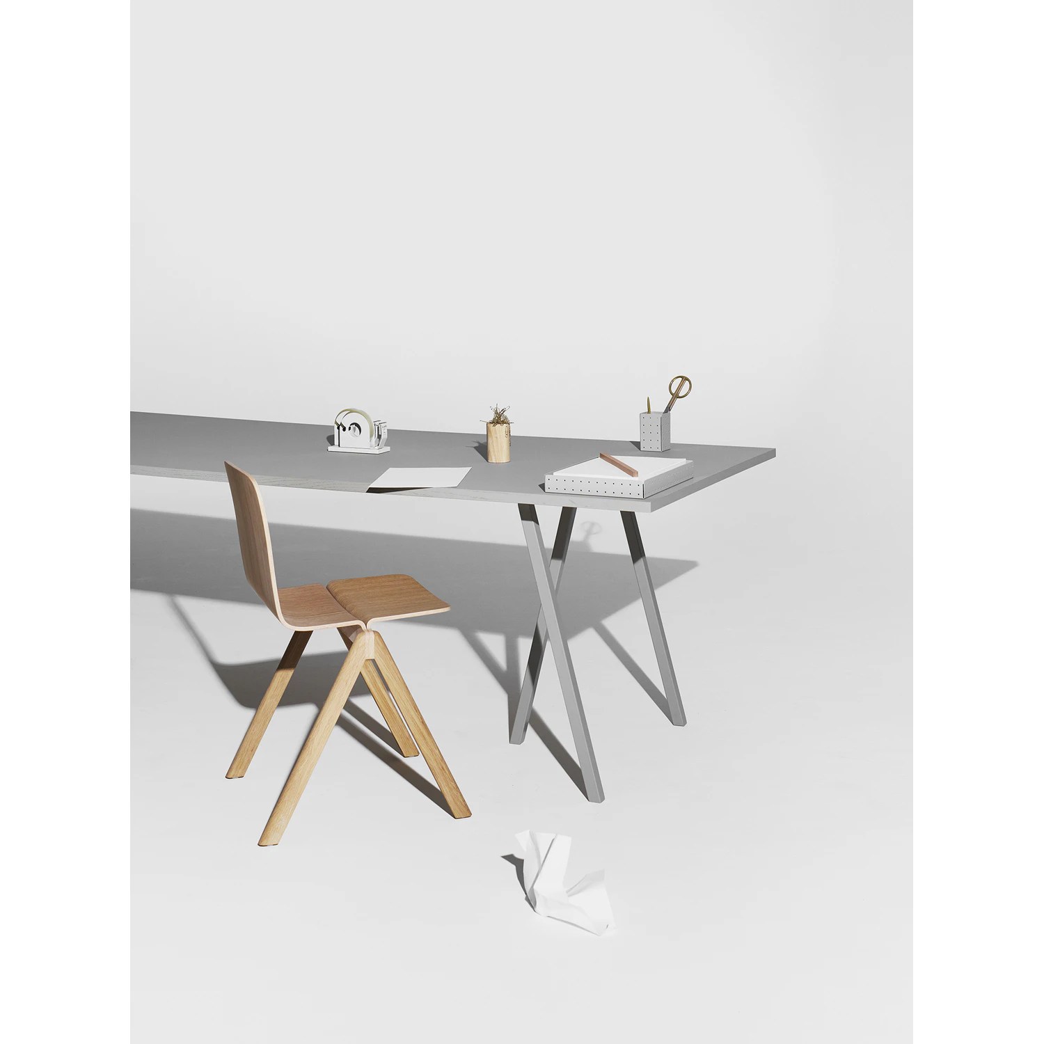 Loop Stand Table 250 Cm, Linoleum / Black - Hay @ Royaldesign.co.uk