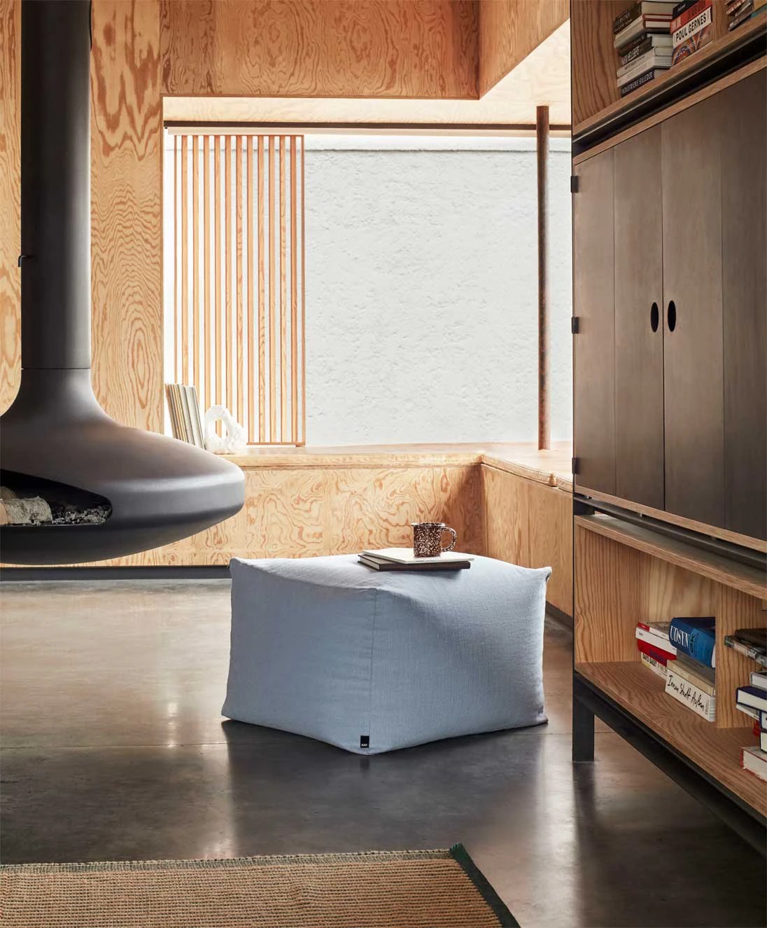 Pouf Pouf, Eucalyptus - Hay @ Royaldesign