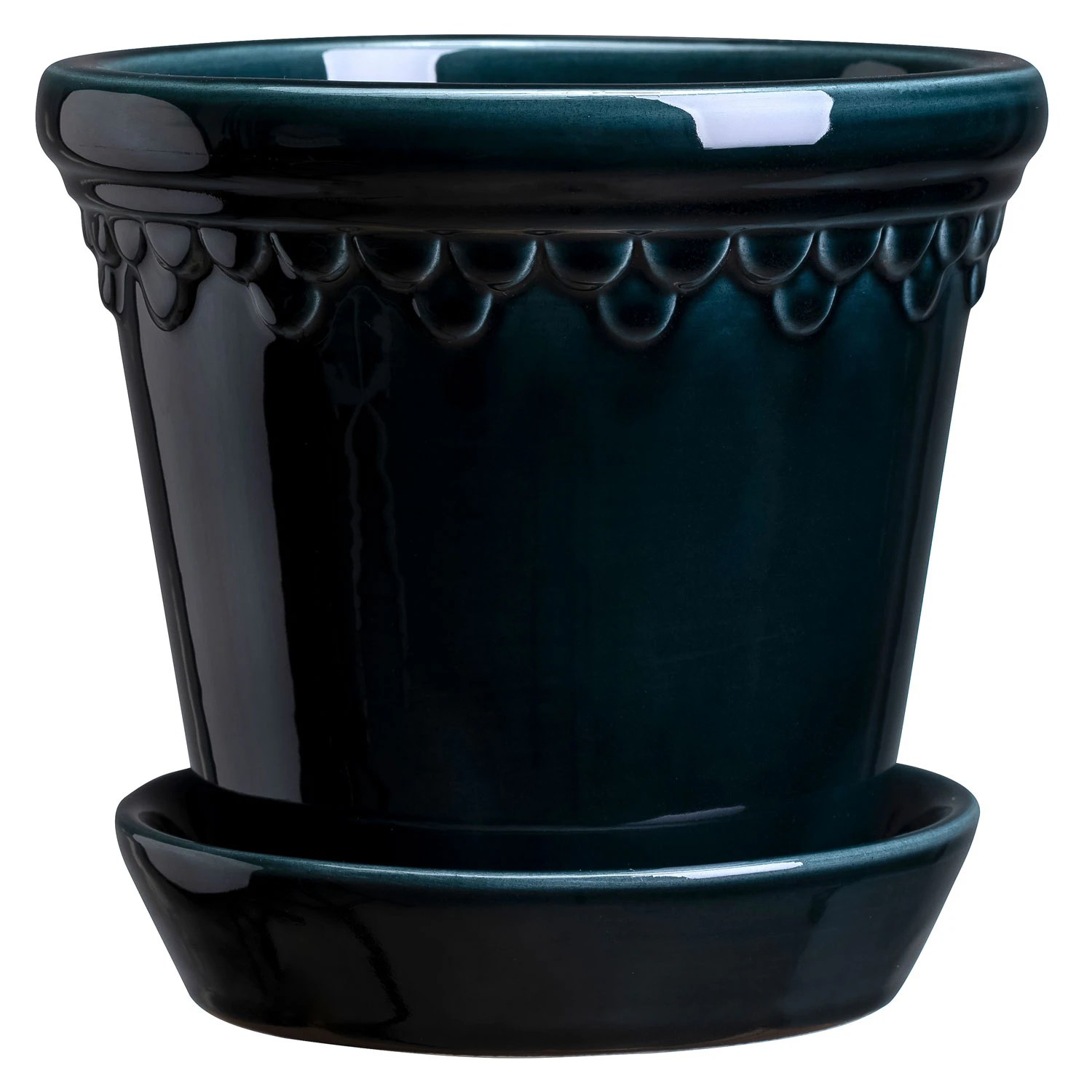 bergs potter stor kruka Copenhagen Pot Green, 14 Cm - Bergs Potter @ Royaldesign