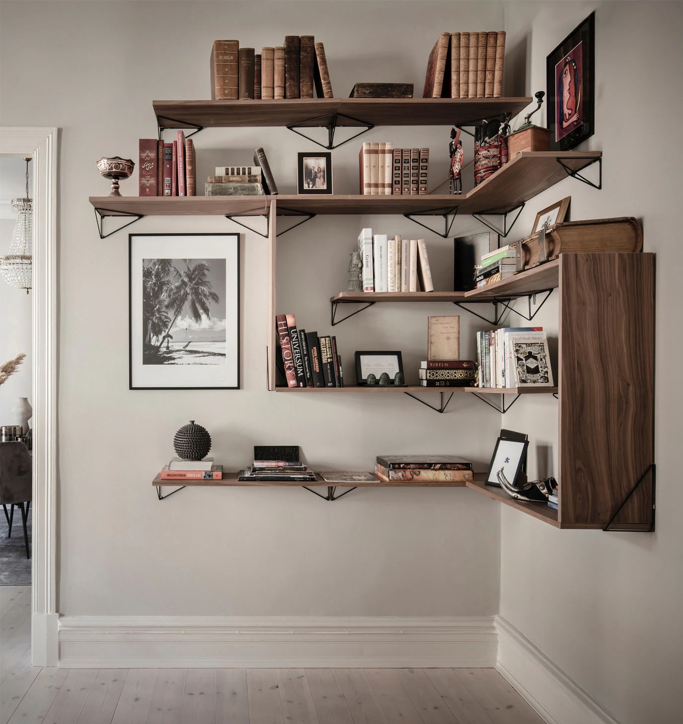 pythagoras hylla Pythagoras Shelf 60 Cm, White - Maze @ Royaldesign